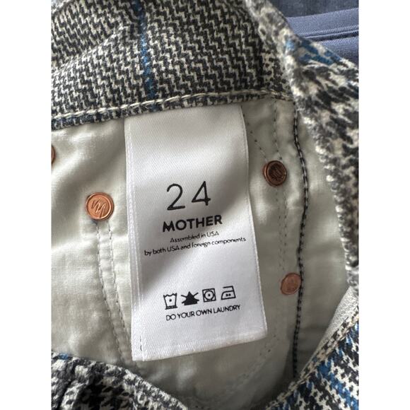 Women's Mother The Insider Ankle in Happy People Read and Drink Coffee size 24 - Picture 6 of 6